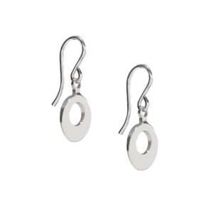 Silver Swing Earrings. €75 Materials:Silver Measurements:Total length 24mm Design Year:2015. Unique designer jewellery handcrafted in Ireland.